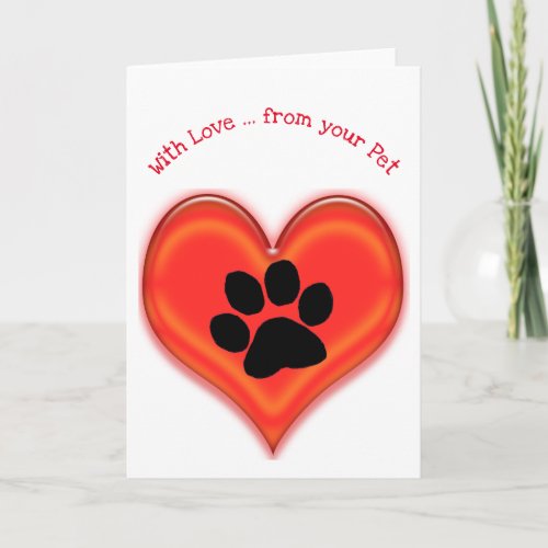 Greeting Card _ Pet Valentine