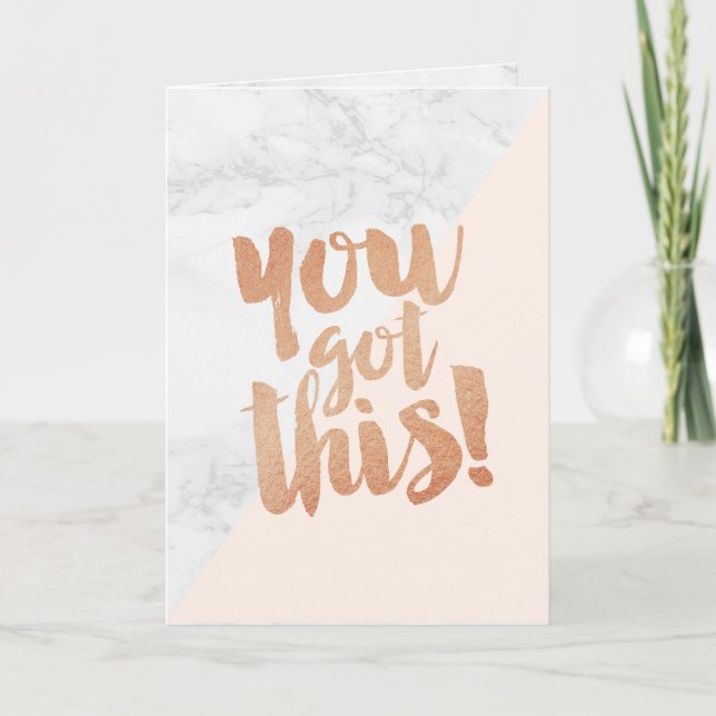 Greeting Card Promotion You Got This Motivational (Front)