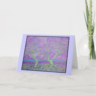 Greeting Card -Purple Valley