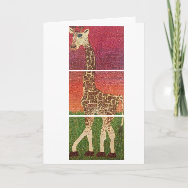 Greeting Card - Sahara Expression (Front)