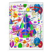 Greeting Card September, 1 Birthday (Front)