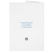 Greeting Card, Standard white envelopes included Cards (Back)