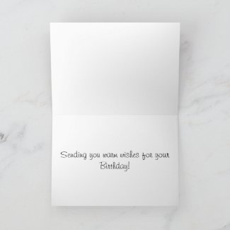 Greeting Card - Teapot and Hearts