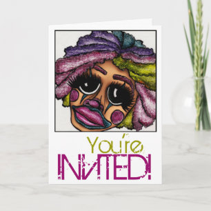 Greeting Card Template, Customize Text