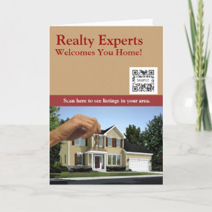 Greeting Card Template Realty Experts