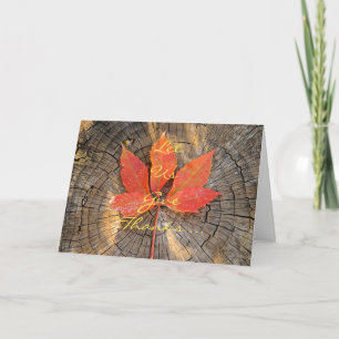 Greeting Card - Thanksgiving -