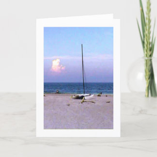 GREETING CARD The MUSEUM Zazzle Gift Sailboat 2004