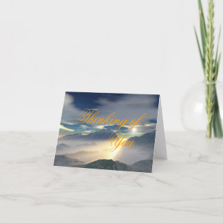 Greeting Card: Thinking of You (Blank) Card
