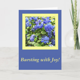 Greeting card to express JOY!