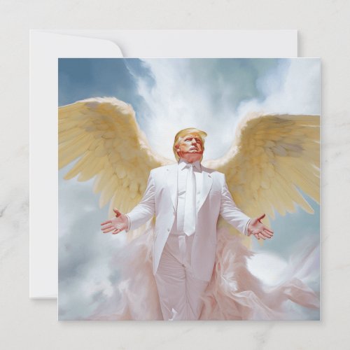 Greeting Card â TRUMP with Wings