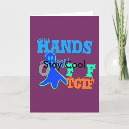 Greeting Card Vertical Template