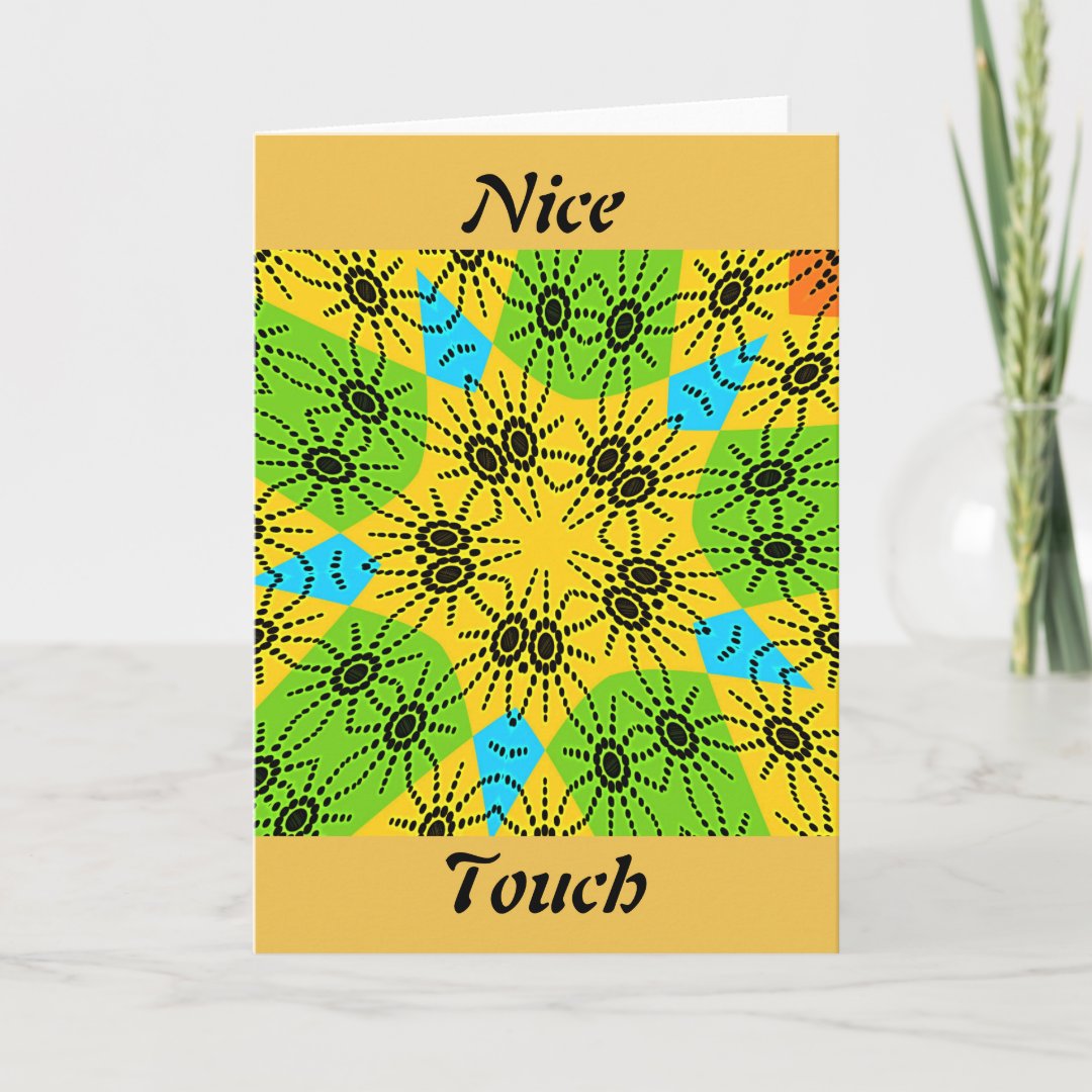 Greeting Card Vertical Template Zazzle