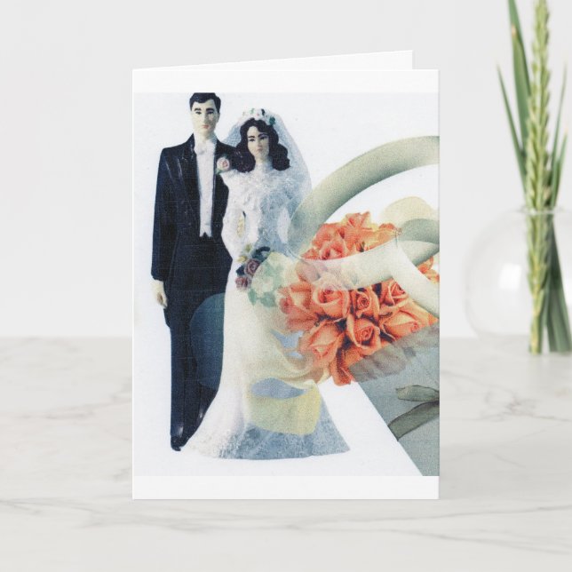 Greeting Card-Wedding Congratulations Card (Front)