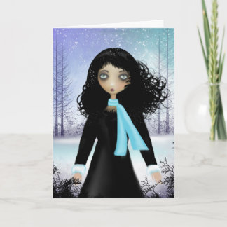 Greeting Card Winter Blank