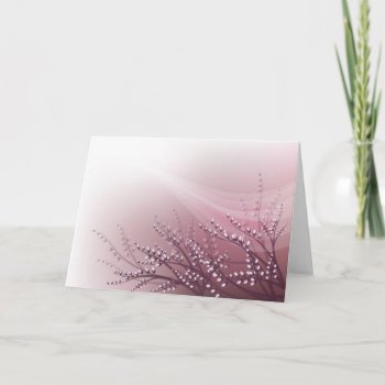 Greeting Card With Blossom Willow Branches by Taniastore at Zazzle