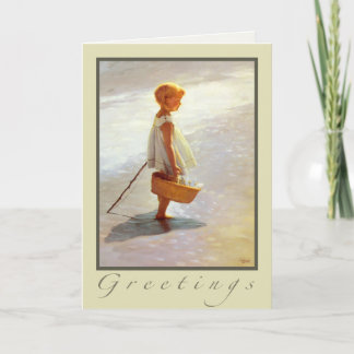 Greeting Card With I. Davidi Painting