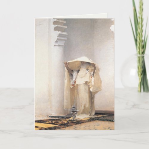 Greeting Card With John Singer Sargent Painting