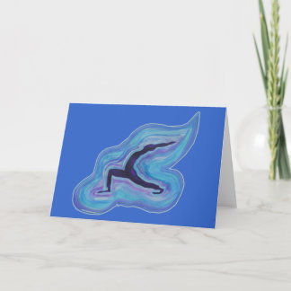 Greeting Card -Yoga Energy