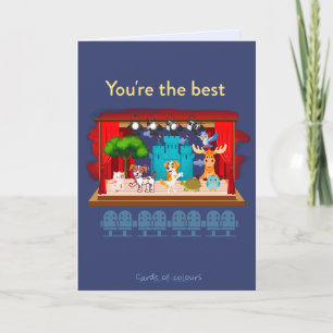 Greeting card You are the best