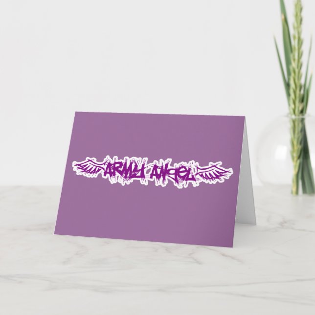 Greeting Cards - Army Angel (Front)