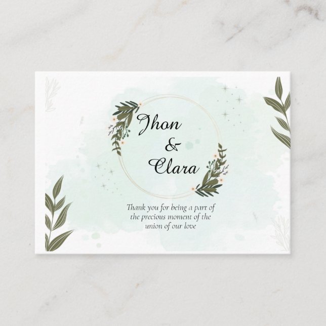 Greeting cards for couples (Front)