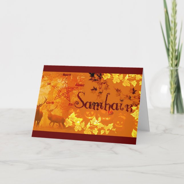 Greeting Cards: Samhain Card (Front)