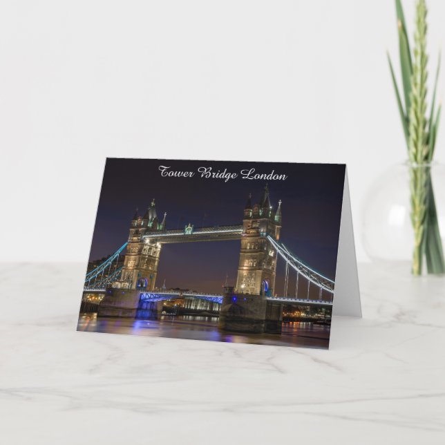 Greeting Cards -Tower Bridge London (Front)