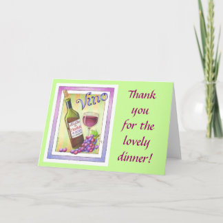 GREETING CARDS - VINO!  You Had Me at MERLOT!