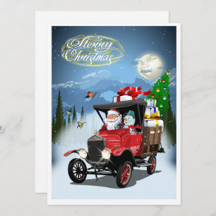Greeting Christmas Card