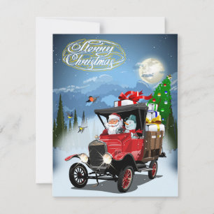 Greeting Christmas Card
