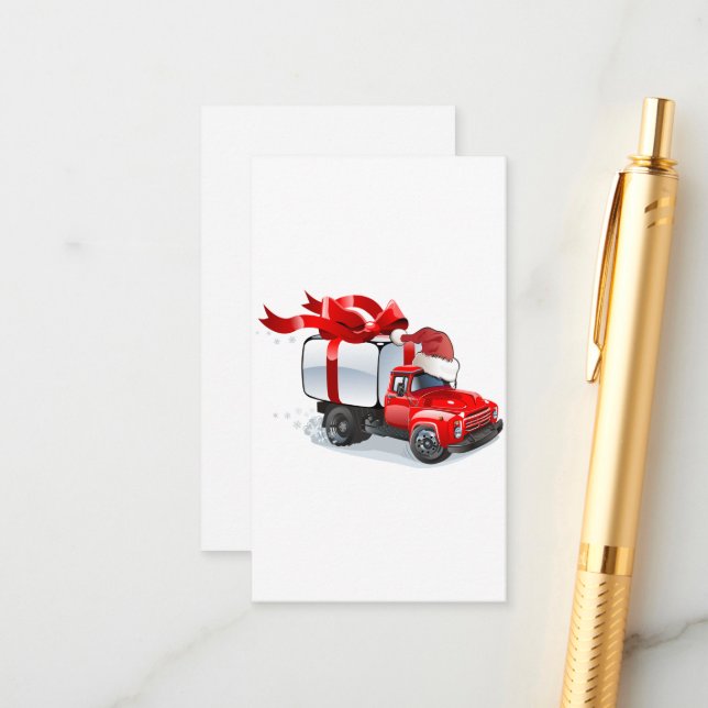 Greeting Christmas Card (Front/Back In Situ)