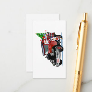 Greeting Christmas Card