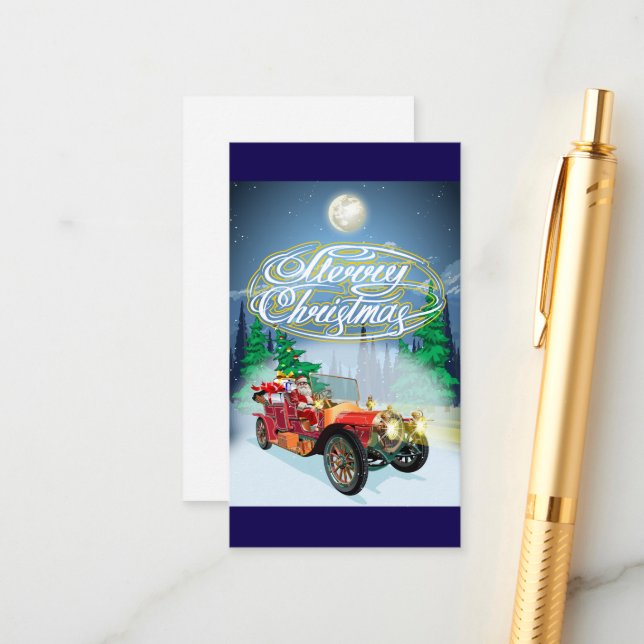 Greeting Christmas card (Front/Back In Situ)