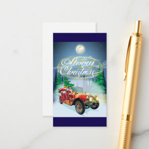 Greeting Christmas card