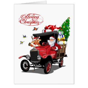 Greeting Christmas Card