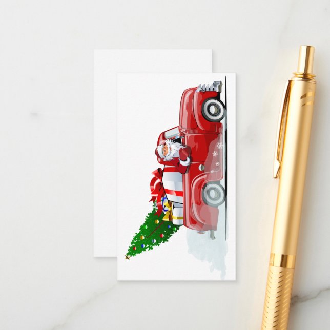 Greeting Christmas Card (Front/Back In Situ)