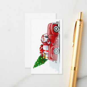 Greeting Christmas Card