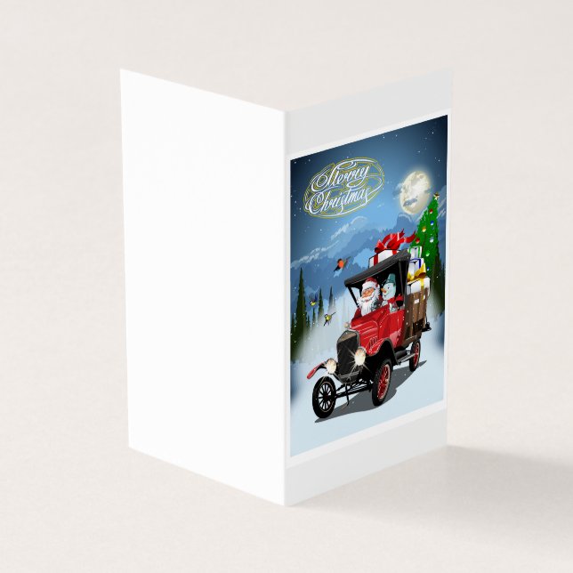 Greeting Christmas Card (Outside)
