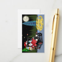 Greeting Christmas Card
