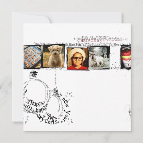 greeting christmas instagram photo cards