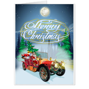 Greeting Chrustmas card