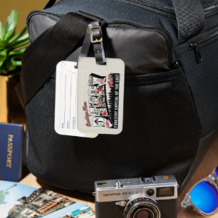 Greeting From Derry Maine Luggage Tag