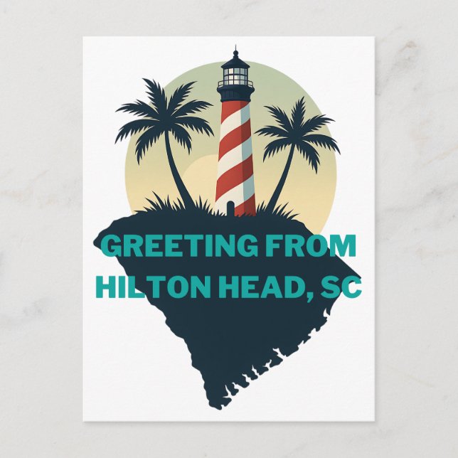 Greeting from Hilton Head Island 2025 Postcard (Front)