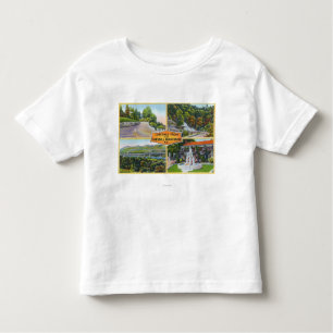 Greeting From with Scenic Views Toddler T-shirt