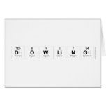 Dowling  Greeting/note cards