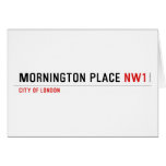 Mornington Place  Greeting/note cards