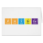 Physics  Greeting/note cards