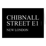 Chibnall Street  Greeting/note cards