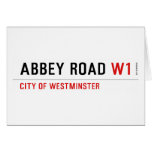 Abbey Road  Greeting/note cards