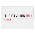 The Pavilion  Greeting/note cards